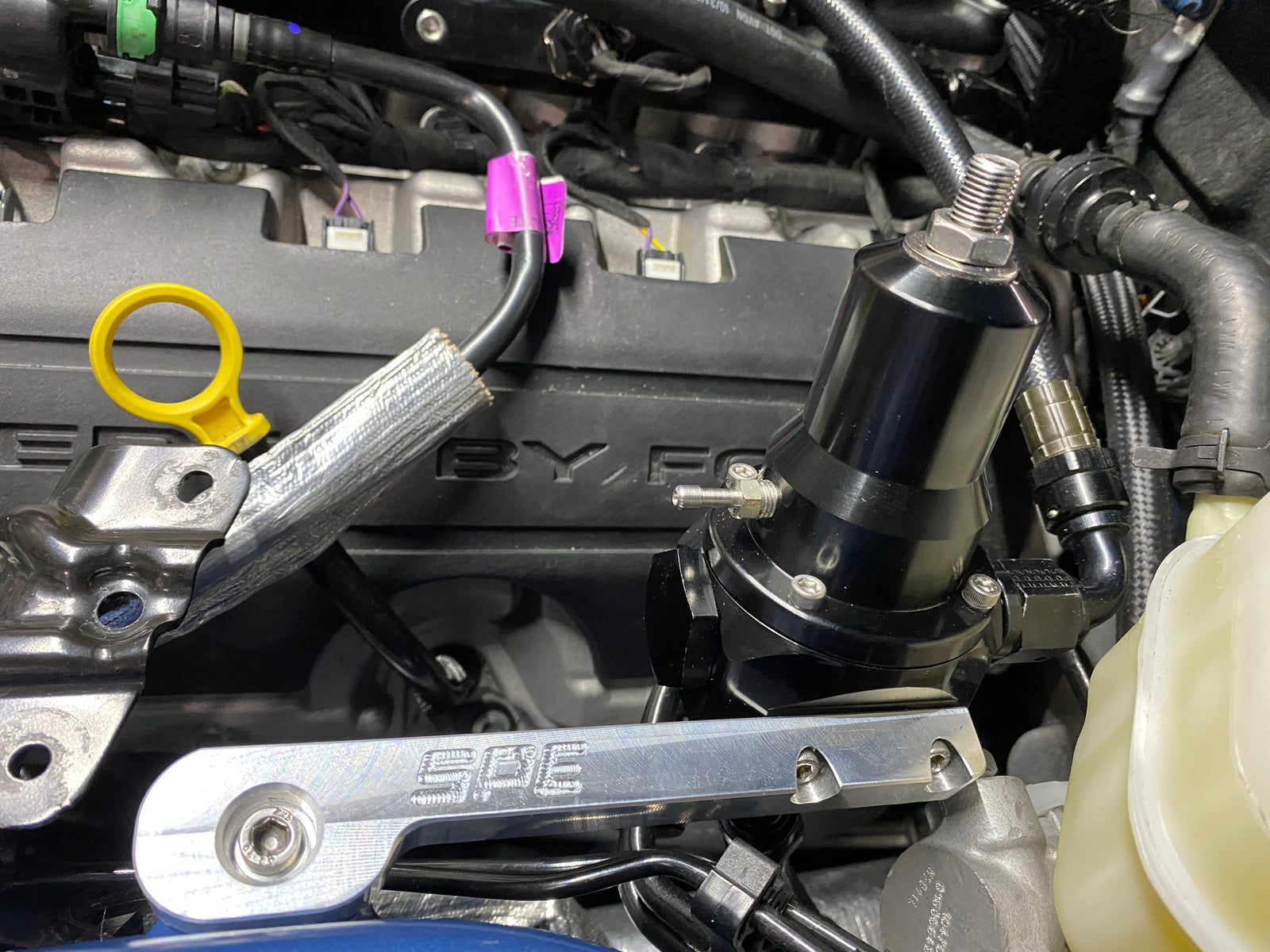 S550 Fuel Pressure Regulator Mount: Finally a secure way to mount your Aeromotive regulator!