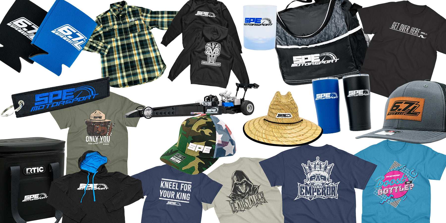 You need a new and better wardrobe... Check out some SPE swag!