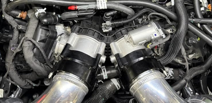 S650 HD Throttle Body Adapter Set: The Clean Fix for Twin TB Boost Plumbing