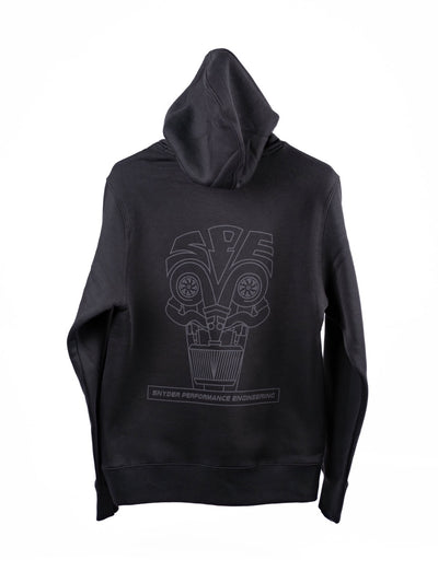SPE Motorsport Black Tonal Hoodie