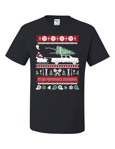 CLEARANCE - SPE Motorsport Ugly Christmas T-Shirt - Mustang & Powerstroke